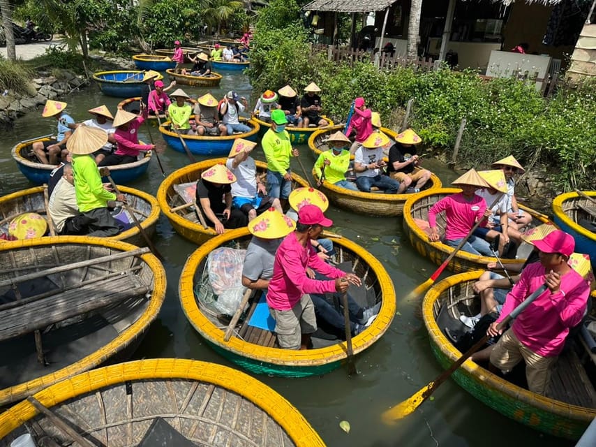 From Hoi An: Bay Mau Coconut Forest Bamboo Basket Boat Ride - Folk singing and small local touches