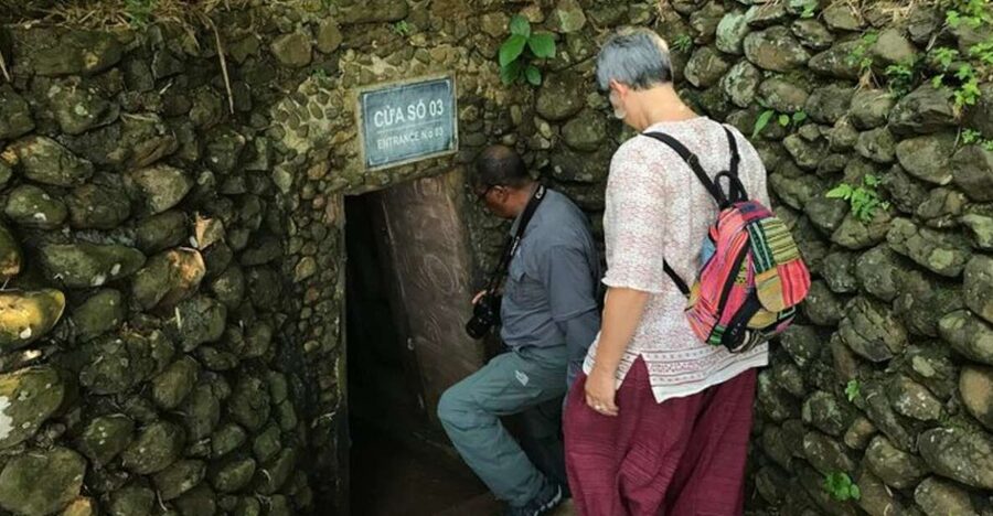 From Hue: DMZ Tour with Vinh Moc Tunnels and Khe Sanh Base - Khe Sanh and Ta Con Airport: war remains in an open field