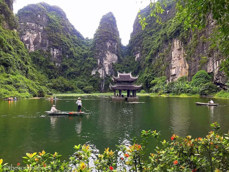 From Ninh Binh : Bai Dinh, Hoa Lu, Trang An, Mua Cave Tour - A local lunch before the afternoon scenery