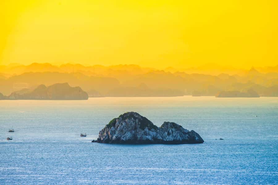 Full day boat trip with Cat Ba's captain Jack - Lunch on board, with a practical vegetarian choice