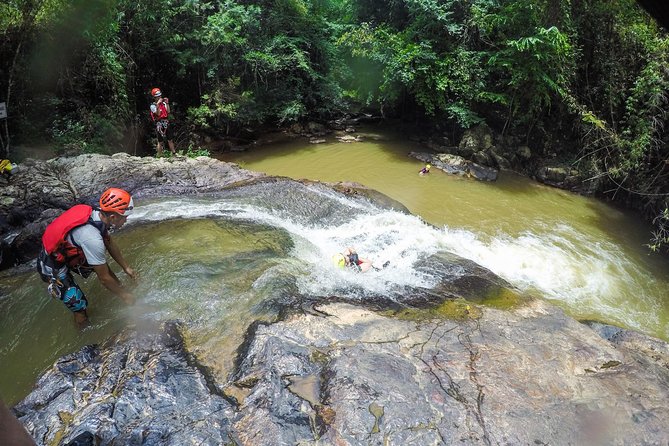 Full-Day Canyoning Tour with Datanla Falls Rappelling - The equipment, clothing, and lunch details