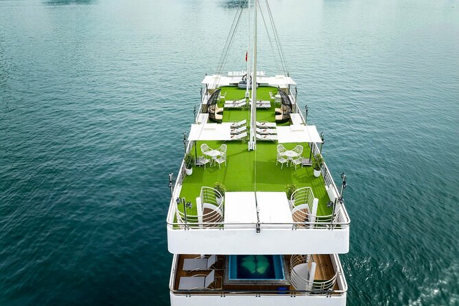 Full day Halong Bay Luxury Cruise - buffet lunch, kayak, swim. - Leaving Hanoi for Halong Bay