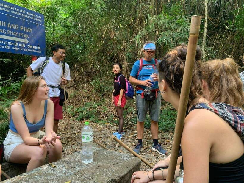 Full day hike - climbing in Jungle of Cat Ba National park - Why this Cat Ba day tour is different
