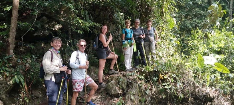 Full day hike - climbing in Jungle of Cat Ba National park - Three mountain climbs through Cat Ba National Park