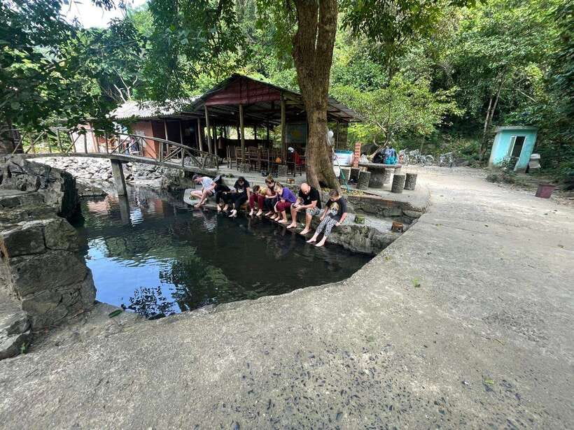 Full day hike - climbing in Jungle of Cat Ba National park - Cycling 5 kilometers to Viet Hai harbor