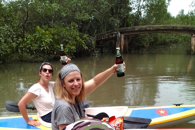 Full Day Off The Beaten Track the Mekong Delta. - Cai Be by boat, with fruit and floating life