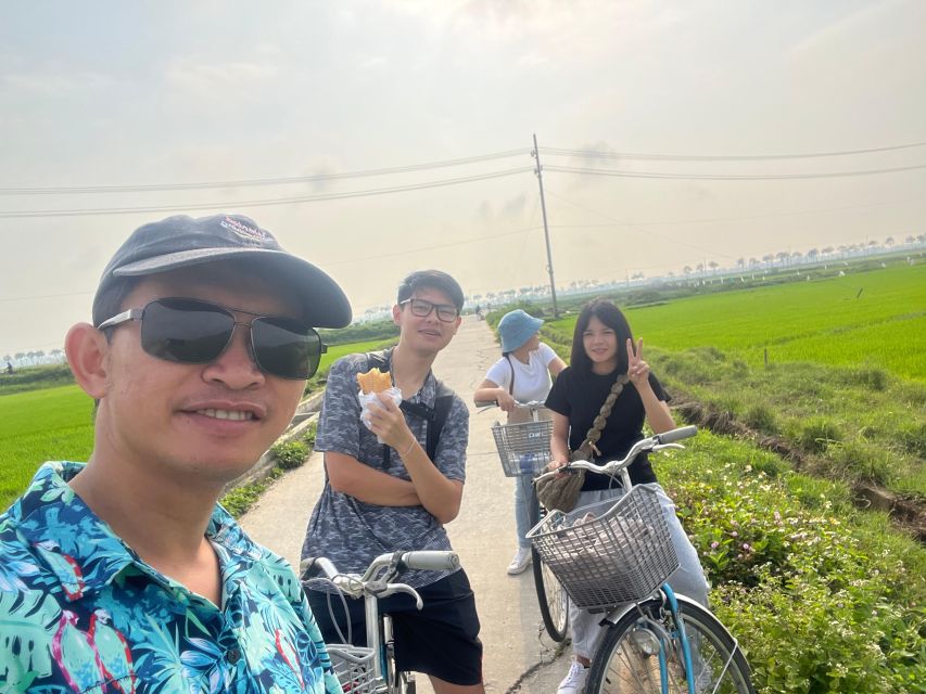 Funny day cycling, Buffalo riding and Basket boat - Cycling from Hoi An to Tra Que Vegetable Village