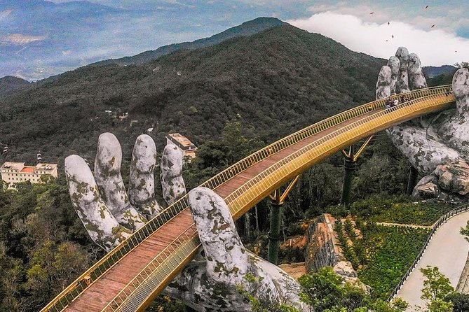 Golden Bridge & Ba Na Hills 1 Day including buffets lunch & 2 ways Cable Car - Fantasy Park and the theme-park side