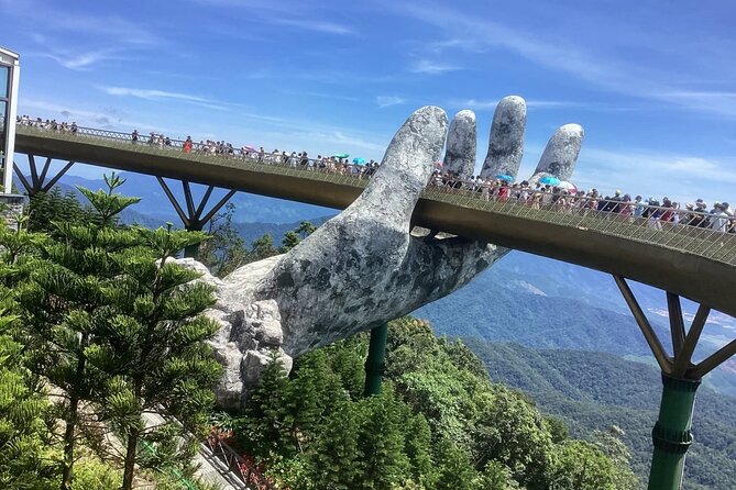 Golden Bridge & Ba Na Hills & Marble Mountain Private Tour - Lunch at a Local Restaurant