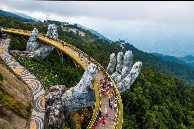 Golden Bridge Ba Na Hills with Buffets Lunch 2 ways cable car - Group size, pickup, and the Hoi An surcharge