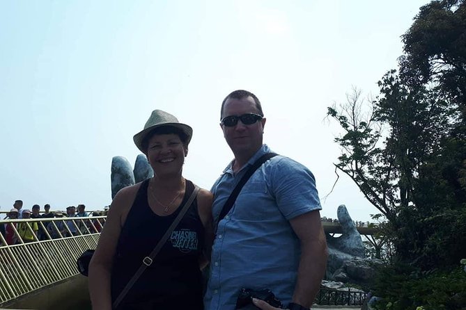 Golden Bridge-Marble Mountain-Hoi An City -Boat Ride-Night Market - Hoi An by boat and the night market