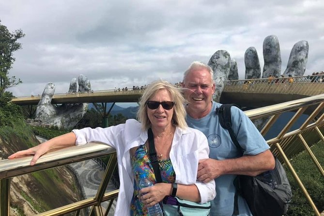 Golden Bridge-Monkey mountain-Dragon Bridge -Marble Mountain Fullday PrivateTour - Son Tra Peninsula and the Lady Buddha