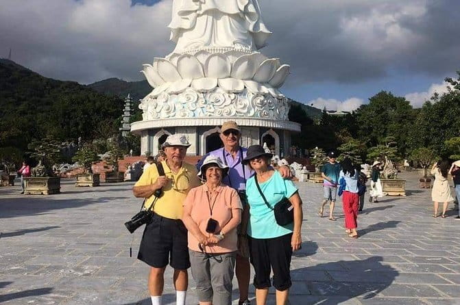 Guided Dragon Bridge Breathing Fire/Water & Da Nang city tour - Marble Village and the skill behind the stonework