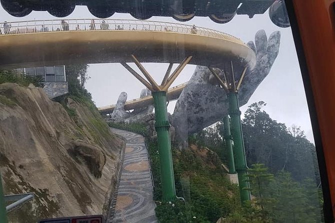 Guided Fullday Tour :Golden Bridge,Dragon Bridge,Marble Mountain,Monkey Mountain - Starting early for Da Nang’s biggest sights