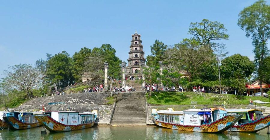 Guided Private Tour – Explore Hue’s Royal Tombs & Thien Mu - Khai Dinh Tomb and a sharp change in style