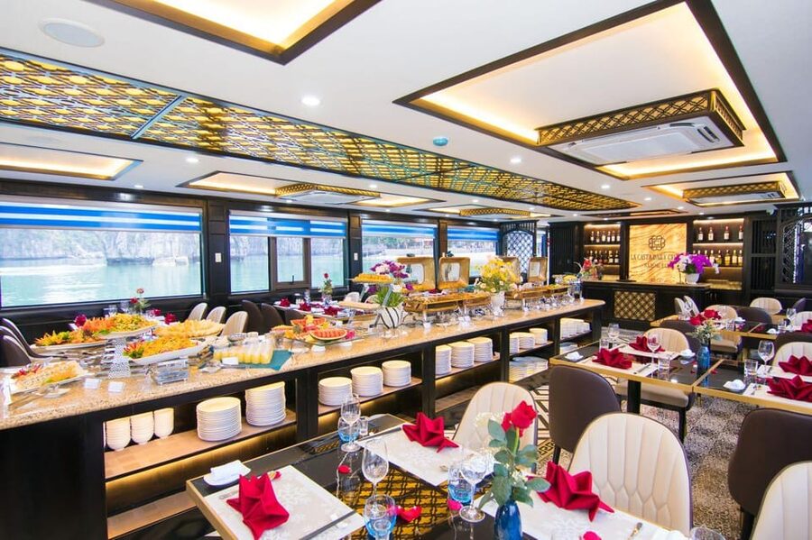 Ha Long Bay 8 hours daily tour on LA CASTA DAILY CRUISE - Starting in Hanoi or at Tuan Chau Port