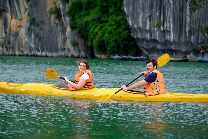 Ha Long Bay Cruise Day Tour-Cave, Kayaking,Ti top island & Lunch - The big picture: a lot of Ha Long Bay in one day
