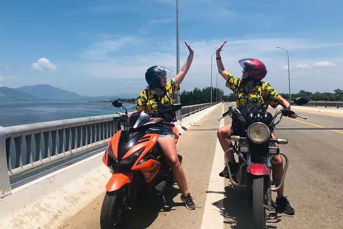 Hai Van Pass Motorbike Private Tour with Mister T Easy Rider - Suoi Mo Waterfall adds the day’s most playful stop