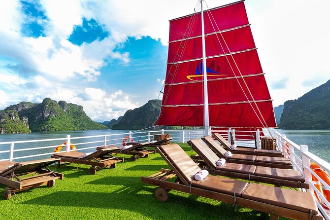 Halong & Bai Tu Long Luxury Day Tour - Fishing village & Kayak - Thien Canh Son Cave and the climb inland