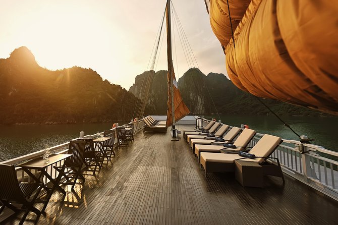 Halong Bay 2D1N BEST CRUISES All-Inclusive: Transfer, Meals, Kayak, Cave, Island - Titop Island and Sung Sot Cave