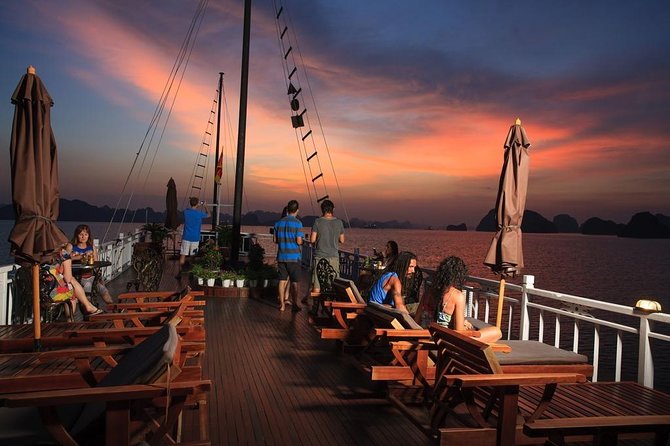 Halong Bay 2D1N BEST CRUISES All-Inclusive: Transfer, Meals, Kayak, Cave, Island - Bai Tu Long Bay and Thien Canh Son Cave