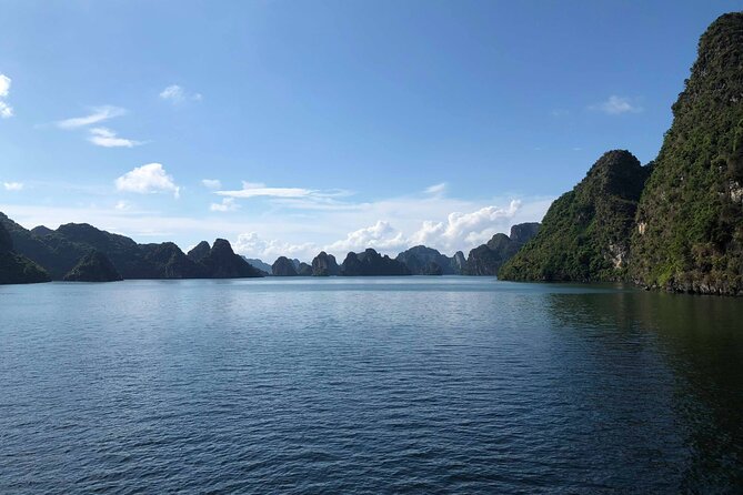 Halong Bay Cruise With Cave, Kayaking, Swimming - Buffet Lunch - Lunch aboard the modern cruise boat