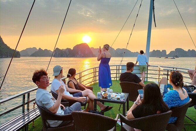 Halong Bay Day Tour 6Hour Deluxe Cruise Limousine Bus Small Group - The cruise is the main event between stops