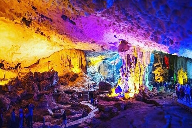 Halong Bay Day Tour: Visit Cave Island Kayaking Swimming Lunch - Lunch begins the six-hour cruise
