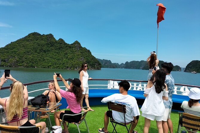 Halong Bay Day Tour With Titop Island, Cave, Kayak & Lunch - Titop Island and the 400-step climb