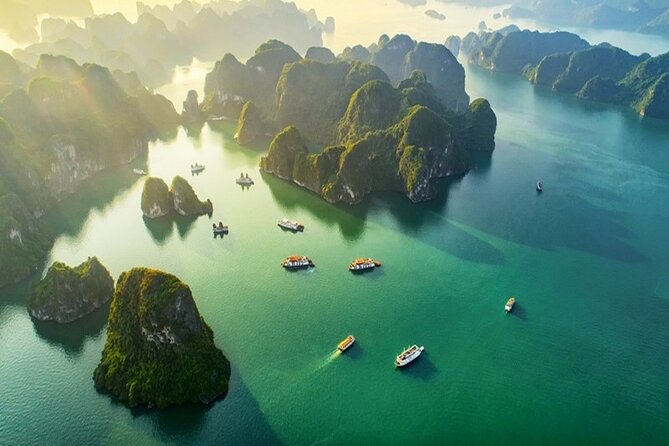 Halong Bay Day Trip 6hour: Buffet Lunch,Limousine bus,small group - From Hanoi’s Old Quarter to Tuan Chau Island
