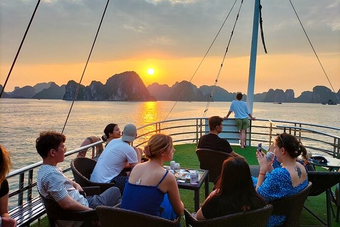 Halong Bay Day Trip 6hour: Buffet Lunch,Limousine bus,small group - What the guide and driver add to the day