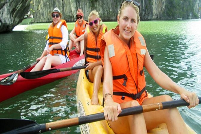 Halong Bay Full-Day with 6 Hour Cruise Kayaking, Swimming, Lunch - A day shaped by the guide and the group