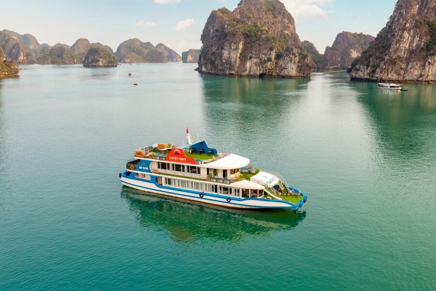 Halong Bay: Luxury Day Cruise with Buffet, Kayak, Swim - Ti Top Island, beach time, and the summit climb
