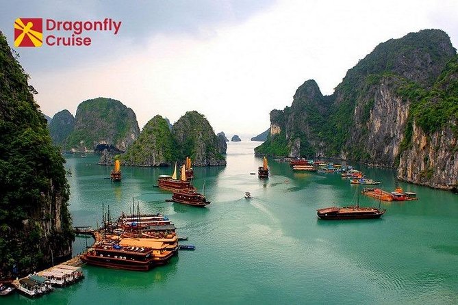 Halong Islands, Cave, Kayak, Bamboo Day Tour w Dragonfly Cruise - Thien Cung Cave and its unusual stone shapes