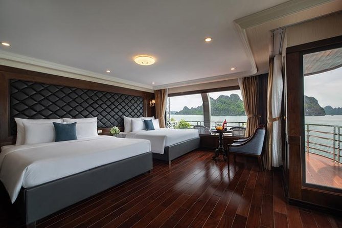 HaLong - LanHa Bay 1 Night On The 2nd Deck with La Pandora Cruises - Sunrise Tai Chi and an early Lan Ha Bay morning