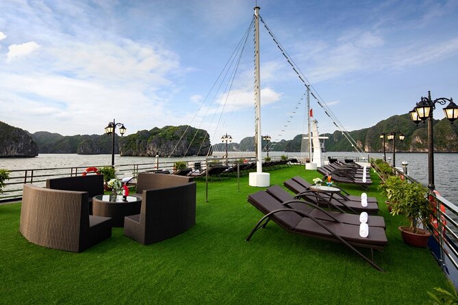 Halong Pandora 5 Star Cruise 2D1N-All Inclusive, cave, transfer - Morning tai chi and the shortened second day