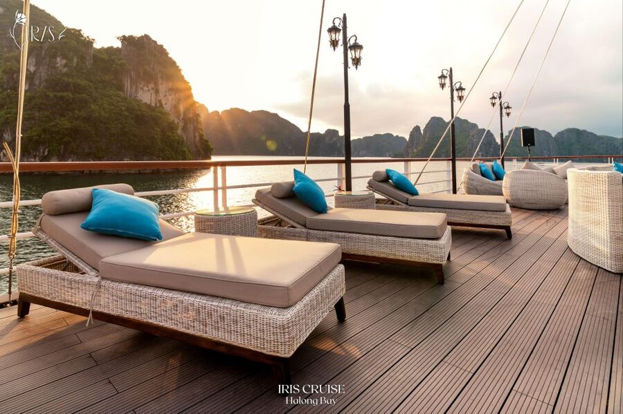 Hanoi: 2-Day Halong & Lan Ha Bay 5 Stars Cruise with Balcony - Sunset, swimming, cooking, and a quiet night aboard