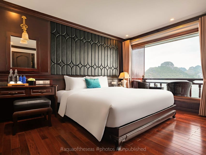 Hanoi: 2-Day Lan Ha & Halong Bay 5 Stars Cruise with Balcony - Sunset, cooking class, and time on deck