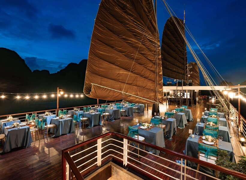 Hanoi: 2D1N Ha Long Bay, Lan Ha Bay by Amanda Luxury Cruise - Food, cabins, and service quality