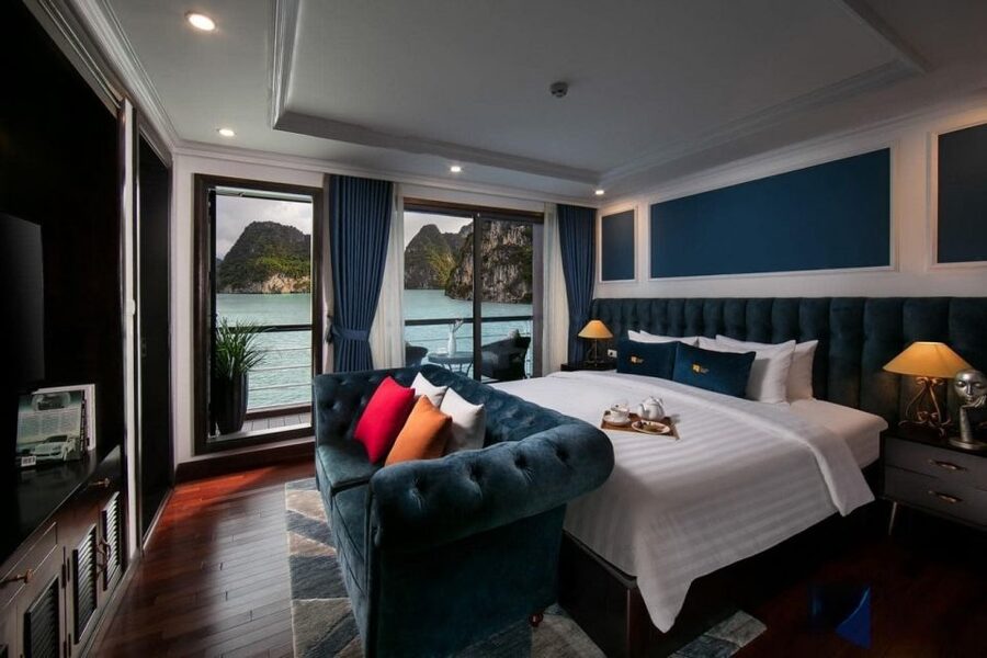 Hanoi: 3-Day Ninh Binh, Ha Long, & Lan Ha Bay 5-Star Cruise - Food, the cooking class, and evening time onboard