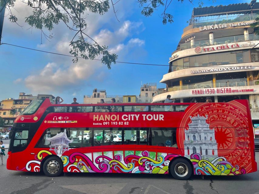 Hanoi: 4 Hour Hop on Hop off Bus Tour - Audio commentary and the upper deck