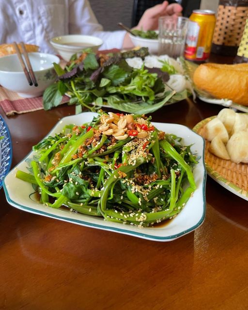 Hanoi: 5 Local Dishes Cooking Class with Meal & Market Visit - Seeing Hanoi ingredients at the wet market