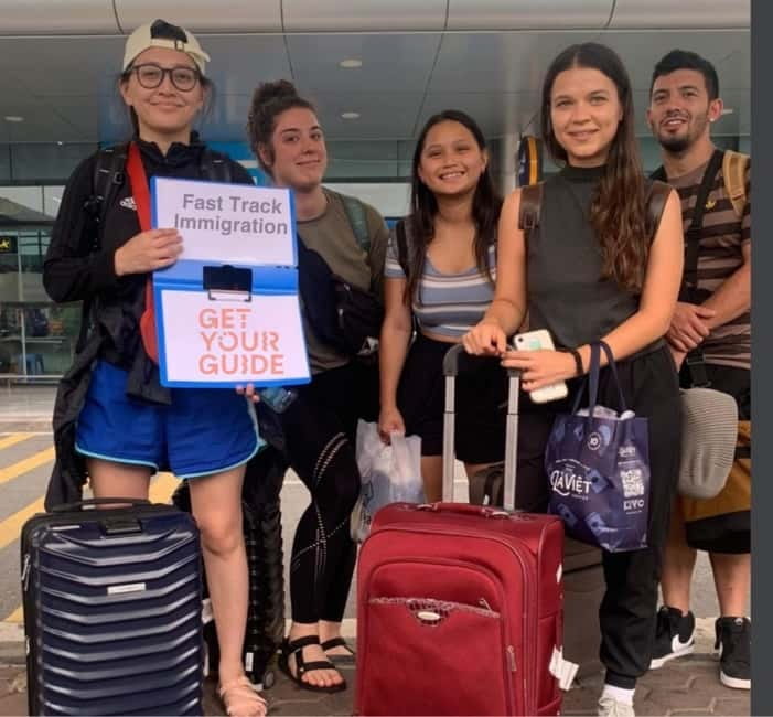 Hanoi Airport: Premium Fast Track Immigration Assistance - Visa-on-arrival help, with an important limit