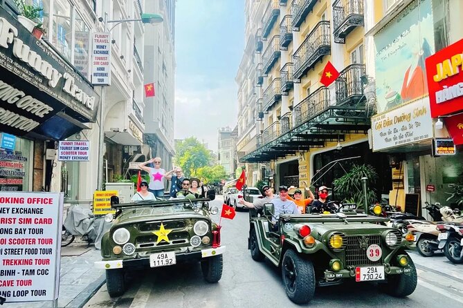 Hanoi Backstreet Jeep Tour : Hanoi HIGHTLIGHTS and HIDDEN GEMS - Train Street, with careful timing