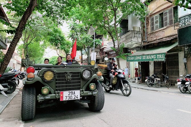Hanoi Backstreet Jeep Tour : Hanoi HIGHTLIGHTS and HIDDEN GEMS - West Lake and Trúc Bạch Lake