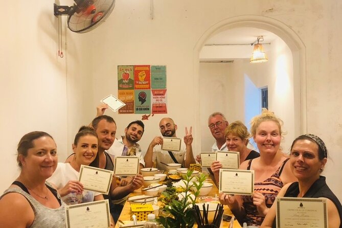 Hanoi Cooking Class Learning 5 Dishes including Banh Xeo - Starting with Hanoi’s market and local ingredients