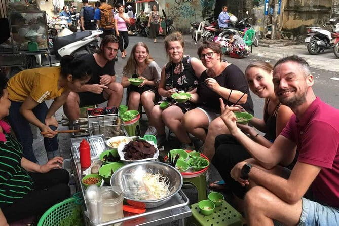 Hanoi Customized Street Food Walk with Train Street Experience - Egg coffee, beer, water, and the small extras