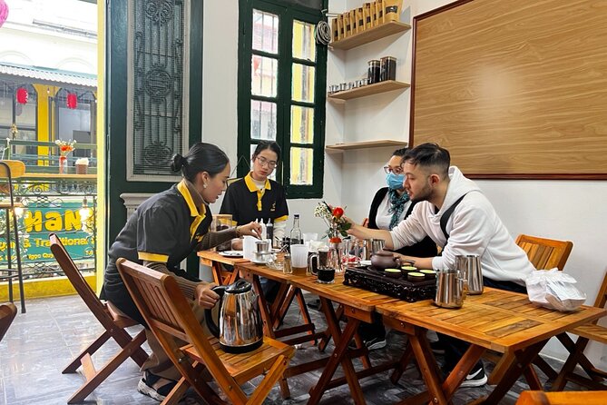 Hanoi Egg Coffee Class and Street Food Walking Tour - Three coffee styles, three different profiles