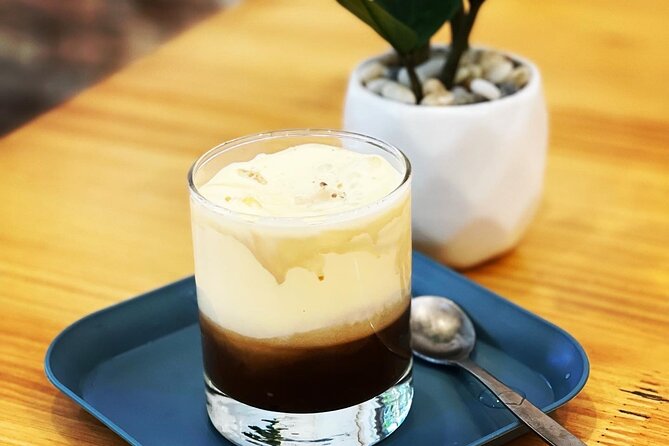 Hanoi Egg Coffee & Coconut Coffee Making Class with Free Banh Mi - The café location and the possible moped transfer