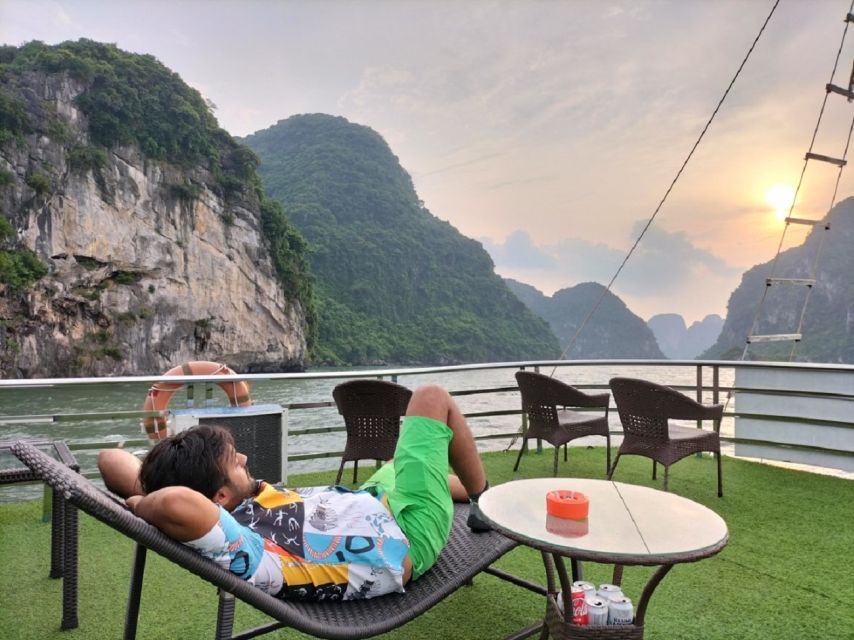 Hanoi: Ha Long Bay Day Cruise - Swimming, Meal, Kayaking - Lunch on board and the sunset return